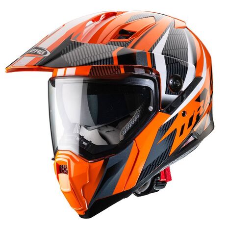Caberg カベルグ X トレース サバナ ヘルメット オレンジ | C2MD00J4, cab_C2MD00J4_M - Caberg / カバーグヘルメット
