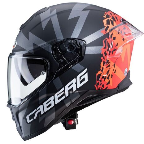 Caberg カベルグ ドリフト エボ ストーム ヘルメット ブラック オレンジ | C2OH00J2, cab_C2OH00J2_XL - Caberg / カバーグヘルメット
