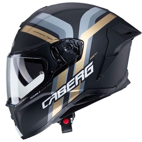 Caberg カベルグ ドリフト エボ 垂直ヘルメット ブラックゴールド | C2OI00J3, cab_C2OI00J3_XS - Caberg / カバーグヘルメット