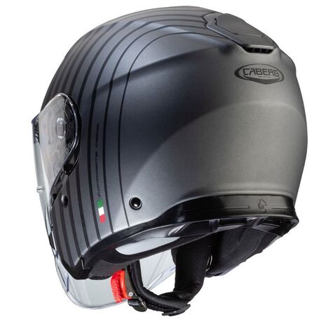 Caberg キャバーグ フライオン バカリ ヘルメット グレー ブラック | C4HC00G9, cab_C4HC00G9_2XL - Caberg / カバーグヘルメット