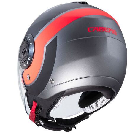 Caberg カベルグ リビエラ V3 スウェイ ヘルメット ブラック オレンジ ネオン | C6FG00J5, cab_C6FG00J5_XS - Caberg / カバーグヘルメット