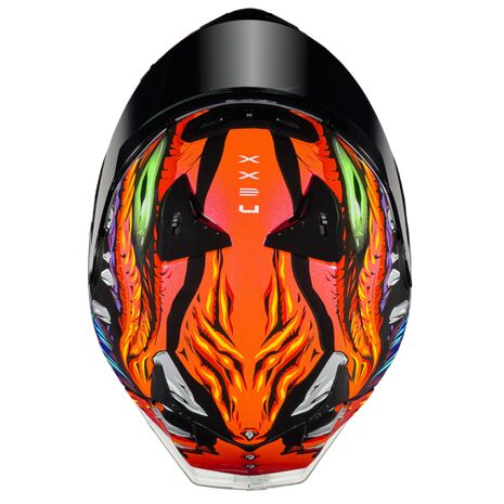 NEXX / ネックス フルフェイス ヘルメット Sport X.R3R Zorga Orange Green | 01XR301347547, nexx_01XR301347547-XL - Nexx / ネックス ヘルメット