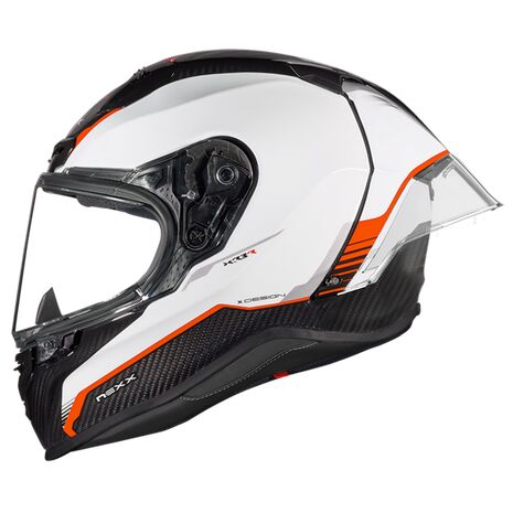 NEXX / ネックス フルフェイス ヘルメット Sport X.R3R Carbon Carbon White Red | 01XR323335028, nexx_01XR323335028-S - Nexx / ネックス ヘルメット