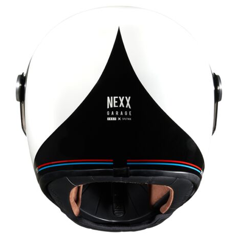 NEXX / ネックス フルフェイス ヘルメット Garage X.G100R Sputnik White Black | 01XGR00324008, nexx_01XGR00324008-L - Nexx / ネックス ヘルメット
