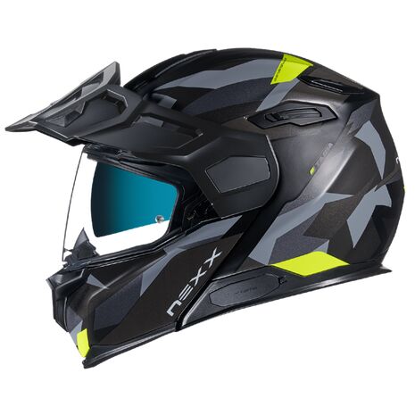 NEXX / ネックス モジュラー ヘルメット Adventure X.VILIJORD Taiga Black Neon Matt | 01XVJ01328882, nexx_01XVJ01328882-M - Nexx / ネックス ヘルメット