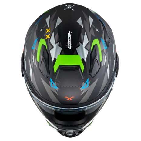 NEXX / ネックス フルフェイス ヘルメット Sport X.WST2 Rockcity Black Neon Matt | 01XWS01286882, nexx_01XWS01286882-L - Nexx / ネックス ヘルメット