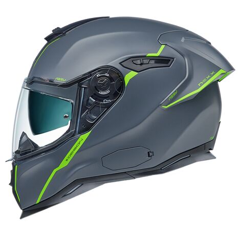 NEXX / ネックス フルフェイス ヘルメット Sport SX.100R SHORTCUT Grey Neon Matt | 01SXR02281869, nexx_01SXR02281869-L - Nexx / ネックス ヘルメット