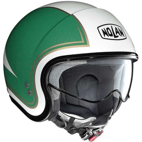 Nolan / ノーラン N21 Tricolore ヘルメット オープンフェイス レッド-ホワイト-グリーン, nol_N2N0003450319 - Nolan / ノーラン & エックスライトヘルメット