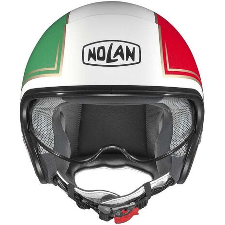 Nolan / ノーラン N21 Tricolore ヘルメット オープンフェイス レッド-ホワイト-グリーン, nol_N2N0003450319 - Nolan / ノーラン & エックスライトヘルメット