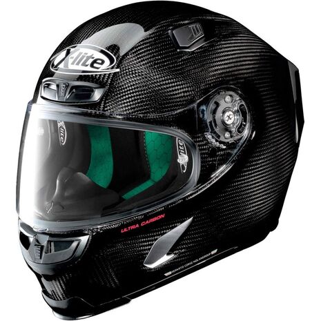 X-Lite / エックスライト X-803 Ultra Carbon Puro ヘルメット フルフェイス ブラック, nol_U830008090019 - Nolan / ノーラン & エックスライトヘルメット
