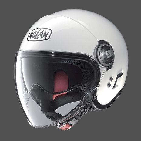 Nolan / ノーラン ジェットヘルメット N21 Classic メタルホワイト | N2N000103005, nol_N2N000103005X - Nolan / ノーラン & エックスライトヘルメット