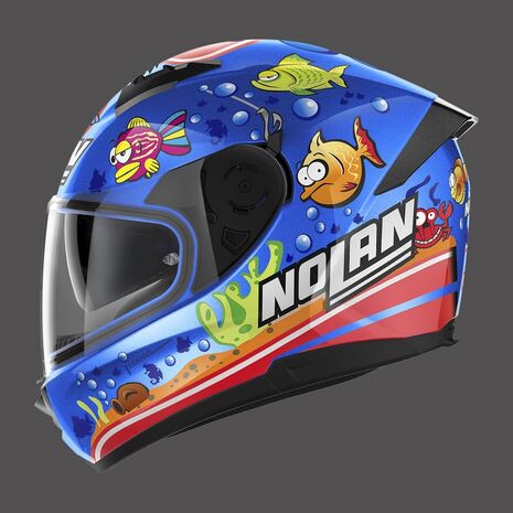 Nolan / ノーラン フルフェイスヘルメット N60 6 Gemini Replica Melandri アクアリウムブルー | N66000300051, nol_N66000300051X - Nolan / ノーラン & エックスライトヘルメット