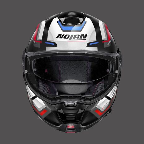 Nolan / ノーラン モジュラーヘルメット N100 5 Upwind N-com ブルーレッド | N15000522063, nol_N150005220638 - Nolan / ノーラン & エックスライトヘルメット
