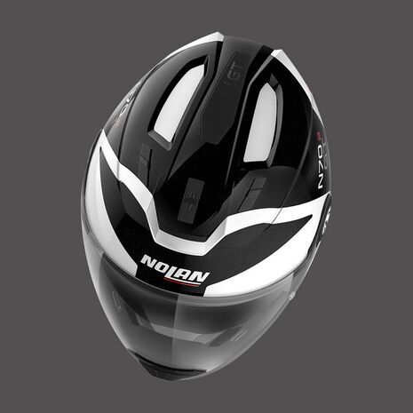 Nolan / ノーラン モジュラーヘルメット N70 2 Gt Glaring N-com ホワイト ブルー | N7G000798049, nol_N7G0007980491 - Nolan / ノーラン & エックスライトヘルメット