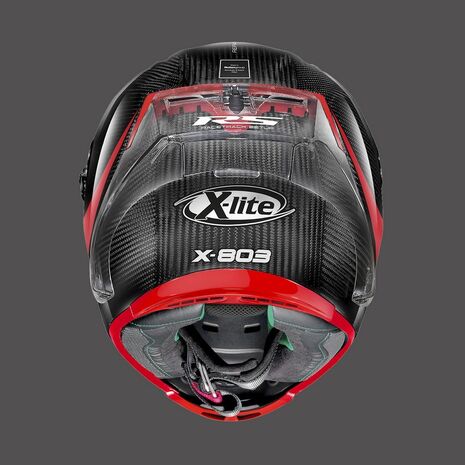 Nolan / ノーラン フルフェイスヘルメット X-lite X-803 Rs Ultra Carbon ヘルメット Hot Lap レッド | U8R000482013, nol_U8R0004820138 - Nolan / ノーラン & エックスライトヘルメット