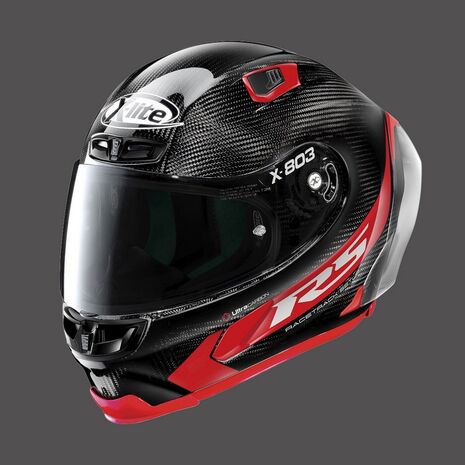 Nolan / ノーラン フルフェイスヘルメット X-lite X-803 Rs Ultra Carbon ヘルメット Hot Lap レッド | U8R000482013, nol_U8R0004820132 - Nolan / ノーラン & エックスライトヘルメット