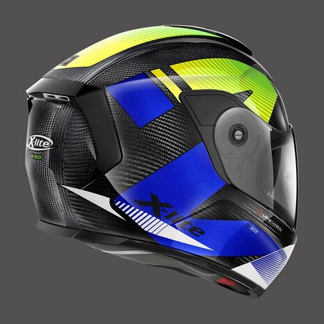 Nolan / ノーラン フルフェイスヘルメット X-lite X-903 Ultra Carbon Archer N-com ブルーライム | X9U000621057, nol_X9U0006210578 - Nolan / ノーラン & エックスライトヘルメット