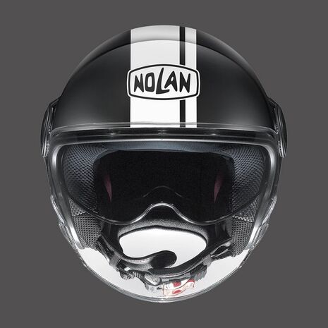 Nolan / ノーラン ジェットヘルメット N21 バイザー Dolce Vita ホワイト ブラックマット | N21000589099, nol_N210005890992 - Nolan / ノーラン & エックスライトヘルメット