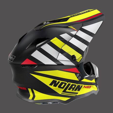 Nolan / ノーラン Offroad ヘルメット N53 Cliffjumper イエローグロッシー ブラック | N53000486075, nol_N53000486075X - Nolan / ノーラン & エックスライトヘルメット