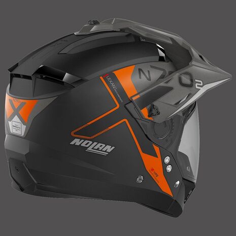 Nolan / ノーラン モジュラーヘルメット N70 2x Bungee N-com オレンジ フラットブラック | N7X000520037, nol_N7X0005200371 - Nolan / ノーラン & エックスライトヘルメット