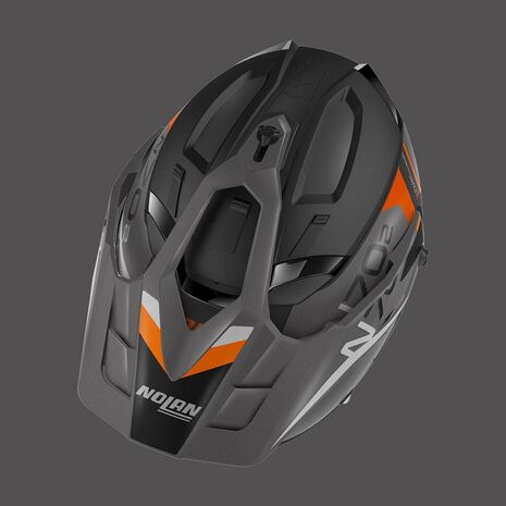 Nolan / ノーラン モジュラーヘルメット N70 2x Bungee N-com オレンジ フラットブラック | N7X000520037, nol_N7X0005200371 - Nolan / ノーラン & エックスライトヘルメット