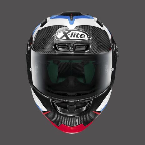 Nolan / ノーラン フルフェイスヘルメット X-lite X-803 Rs Ultra Carbon Motormaster ブルーレッド | U8R000525055, nol_U8R0005250551 - Nolan / ノーラン & エックスライトヘルメット