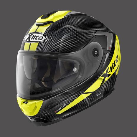 Nolan / ノーラン フルフェイスヘルメット X-lite X-903 Ultra Carbon Grand Tour N-com イエロー | X9U000622061, nol_X9U0006220618 - Nolan / ノーラン & エックスライトヘルメット