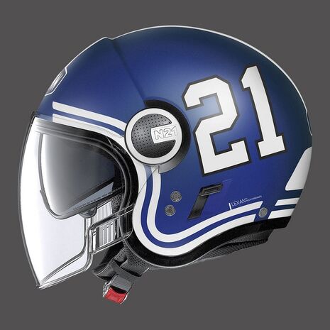 Nolan / ノーラン ジェットヘルメット N21 バイザー Quarterback フラットインペレーターブルー | N21000657085, nol_N21000657085X - Nolan / ノーラン & エックスライトヘルメット