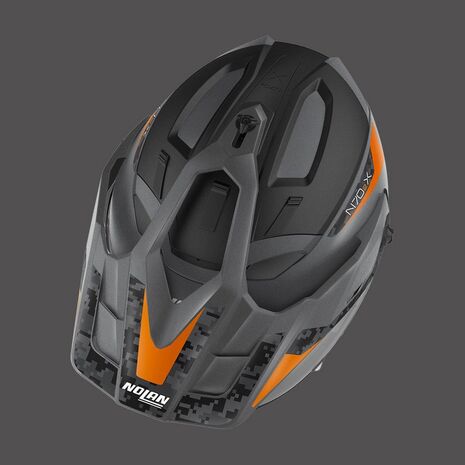Nolan / ノーラン モジュラーヘルメット N70 2x Torpedo N-com オレンジ ラバグレイマット | N7X000547044, nol_N7X000547044X - Nolan / ノーラン & エックスライトヘルメット