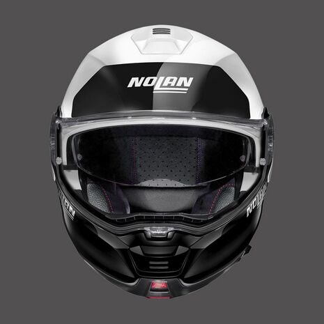Nolan / ノーラン モジュラーヘルメット N100 5 Plus Distinctive N-com ホワイトメタル | N1P000615022, nol_N1P0006150227 - Nolan / ノーラン & エックスライトヘルメット