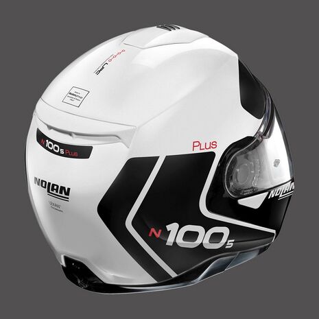 Nolan / ノーラン モジュラーヘルメット N100 5 Plus Distinctive N-com ホワイトメタル | N1P000615022, nol_N1P000615022X - Nolan / ノーラン & エックスライトヘルメット