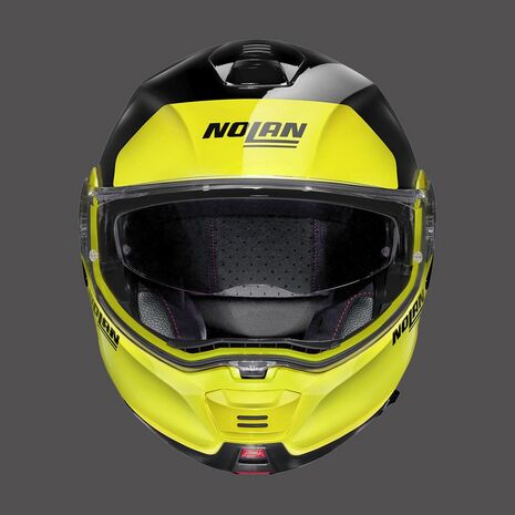 Nolan / ノーラン モジュラーヘルメット N100 5 Plus Distinctive N-com イエローグロッシー | N1P000615028, nol_N1P000615028X - Nolan / ノーラン & エックスライトヘルメット