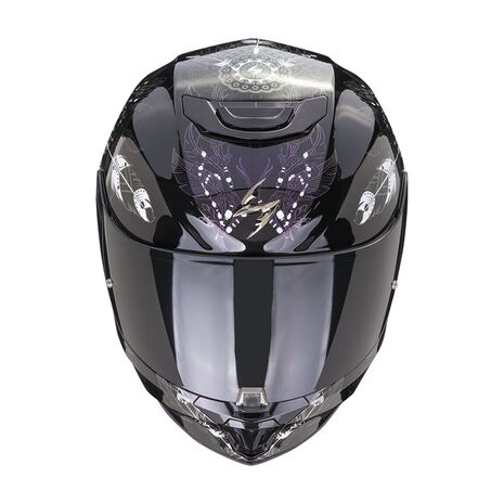 Scorpion / スコーピオン Scorpion / スコーピオン Exo 391 Dream Helmet Black Chamale | 139-212-38, sco_139-212-38-02 - Scorpion / スコーピオンヘルメット