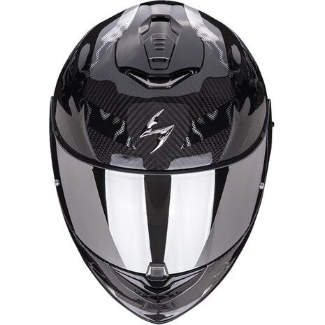 Scorpion / スコーピオン Exo フルフェイスヘルメット Exo-1400 Carbon Air Cloner シルバー | 14-364-04, sco_14-364-04_L - Scorpion / スコーピオンヘルメット