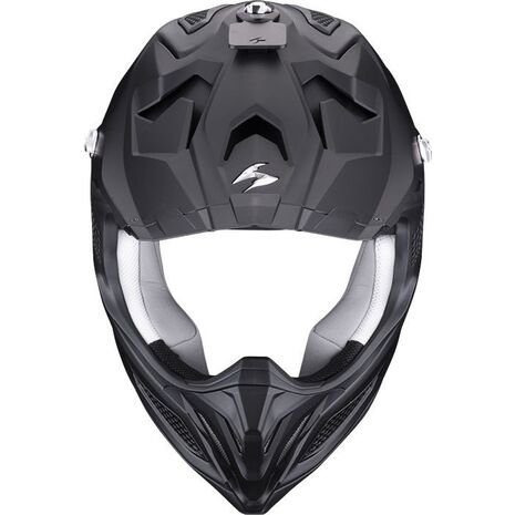 Scorpion / スコーピオン Exo Offroad Helmet Vx-22 Air ソリッドブラックマット | 32-100-10, sco_32-100-10_M - Scorpion / スコーピオンヘルメット