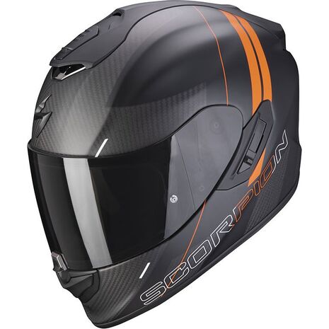 Scorpion / スコーピオン Exo フルフェイスヘルメット 1400 Carbon Air Drik オレンジ | 14-331-168, sco_14-331-168_S - Scorpion / スコーピオンヘルメット