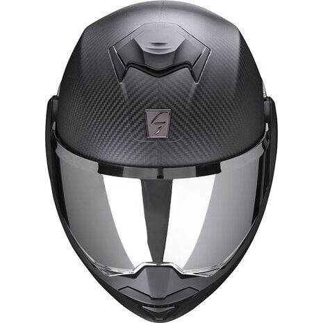 Scorpion / スコーピオン Exo モジュラーヘルメット Tech カーボンマットブラック | 18-261-10, sco_18-261-10_XS - Scorpion / スコーピオンヘルメット