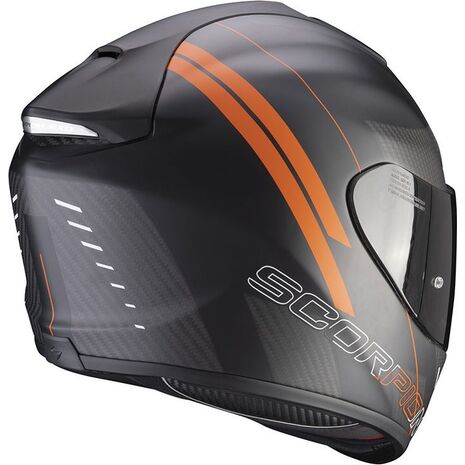 Scorpion / スコーピオン Exo フルフェイスヘルメット 1400 Carbon Air Drik オレンジ | 14-331-168, sco_14-331-168_XS - Scorpion / スコーピオンヘルメット