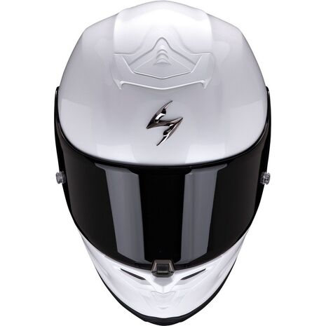 Scorpion / スコーピオン Exo / R1 Air フルフェイス Uni ストリート ヘルメット パール ホワイト | 10 / 100 / 70, sco_10-100-70_XS - Scorpion / スコーピオンヘルメット