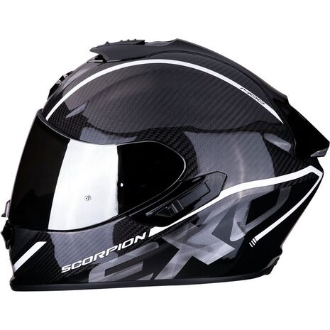 Scorpion / スコーピオン Exo / 1400 Carbon Air フルフェイス Uni ストリート ヘルメット カーボンマットブラック | 14 / 261 / 10, sco_14-261-10_XXL - Scorpion / スコーピオンヘルメット