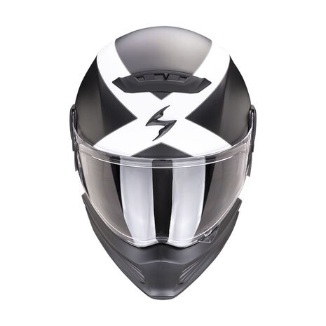 Scorpion / スコーピオン Scorpion / スコーピオン Covert Fx Gallus Helmet Black Matt Whi | 186-420-227, sco_186-420-227-02 - Scorpion / スコーピオンヘルメット