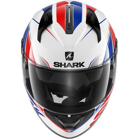 Shark / シャーク フルフェイスヘルメット RIDILL 1.2 PHAZ ホワイト ブルー レッド/WBR | HE0533WBR, sh_HE0533EWBRM - SHARK / シャークヘルメット