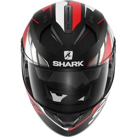 Shark / シャーク フルフェイスヘルメット RIDILL 1.2 PHAZ Mat ブラック レッド ホワイト/KRW | HE0534KRW, sh_HE0534EKRWL - SHARK / シャークヘルメット