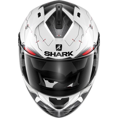 Shark / シャーク フルフェイスヘルメット RIDILL 1.2 MECCA ホワイト ブラック レッド/WKR | HE0537WKR, sh_HE0537EWKRM - SHARK / シャークヘルメット