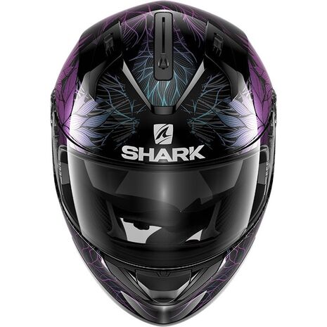 Shark / シャーク フルフェイスヘルメット RIDILL 1.2 NELUM ブラック グリターブラック/KXK | HE0545KXK, sh_HE0545EKXKS - SHARK / シャークヘルメット