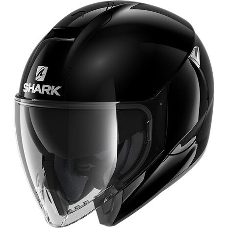 Shark / シャーク オープンフェイスヘルメット CITYCRUISER BLANK ブラック/BLK | HE1920BLK, sh_HE1920EBLKL - SHARK / シャークヘルメット