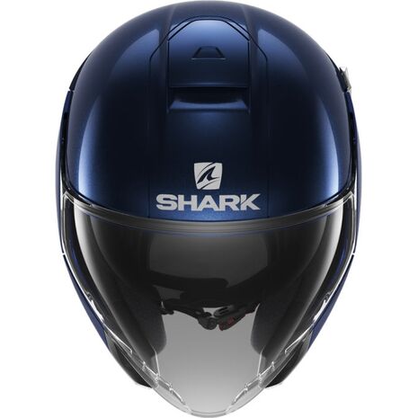 Shark / シャーク オープンフェイスヘルメット CITYCRUISER DUAL BLANK ダークブルーグロッシー/B03 | HE1928B03, sh_HE1928EB03L - SHARK / シャークヘルメット