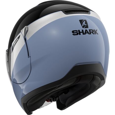 Shark / シャーク オープンフェイスヘルメット CITYCRUISER KARONN シルバー シルバー ブラック/SSK | HE1936SSK, sh_HE1936ESSKM - SHARK / シャークヘルメット