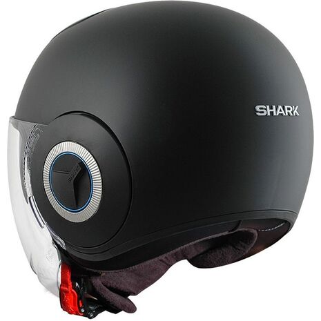 Shark / シャーク オープンフェイスヘルメット NANO BLANK Mat ブラックマット/KMA | HE2805KMA, sh_HE2805EKMAM - SHARK / シャークヘルメット