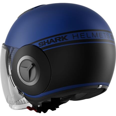 Shark / シャーク オープンフェイスヘルメット NANO STREET NEON MAT ブルー ブラック ブルー/BKB | HE2840BKB, sh_HE2840EBKBS - SHARK / シャークヘルメット